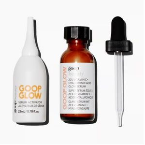 goop Beauty 20% VITAMIN C + HYALURONIC ACID GLOW SERUM